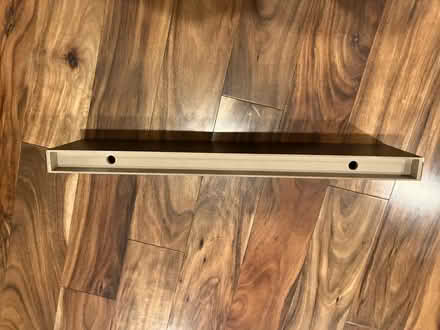 Photo of free Floating wood shelf (Eckington) #3