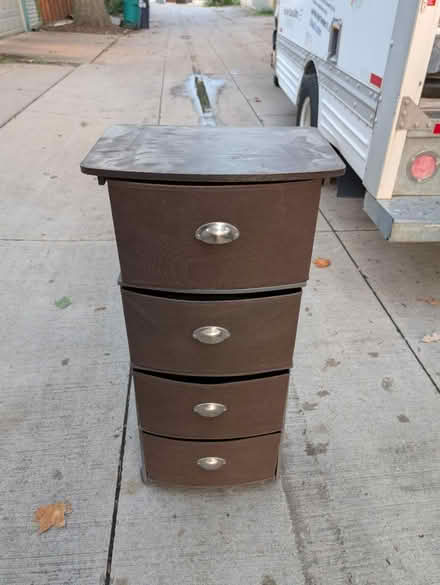 Photo of free MCM, furniture, 45s, crutches (Downtown Oak Park) #3