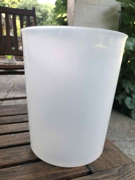 Photo of free Small opaque plastic wastepaper bin (Marton) #1
