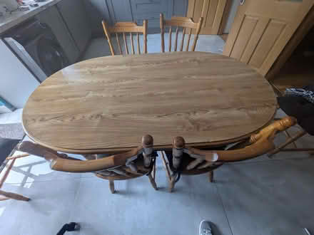 Photo of free Table and 4 chairs (Lucan) #3