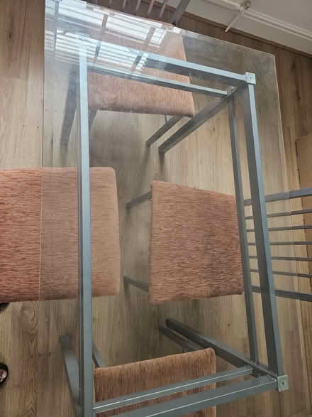 Photo of free Dining table set with 4 chairs (Chesterfield S40) #2