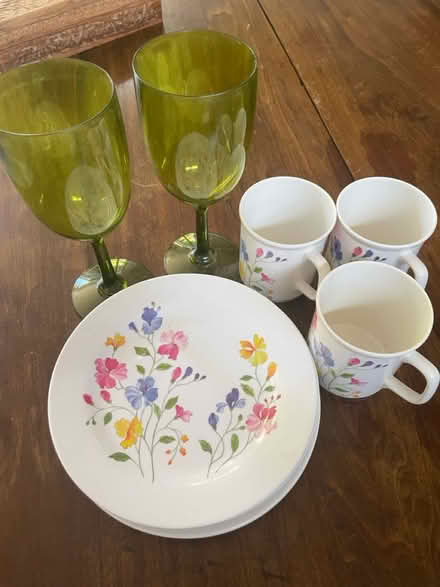 Photo of free Plastic plates, mugs (Fareham PO14) #1