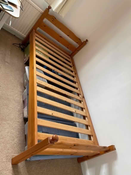 Photo of free Single pine bed (Pin Green Industrial Area SG1) #2