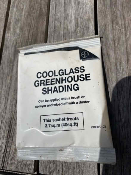 Photo of free Greenhouse shading (Waterlooville PO7) #1