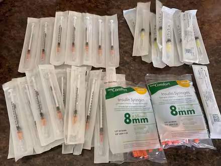 Photo of free Sterile sealed insulin syringes (Gage Blvd Richland) #1