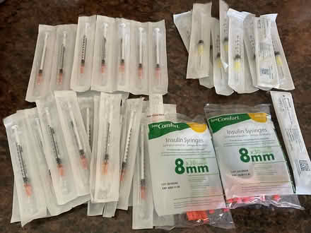 Photo of free Sterile sealed insulin syringes (Gage Blvd Richland) #1