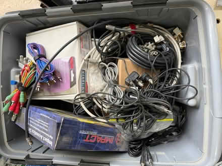 Photo of free RG6 and RG6 quad cable (Naperville, near downtown) #2