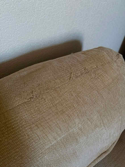 Photo of free 2 Seater Beige Sofa (St Anne's on the Sea FY8) #3