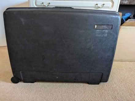 Photo of free Delsey 2 wheel, hard case suitcase. (Grove Vale B43) #1