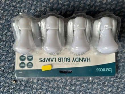 Photo of free 4 pack Handy Bulb lamps (Ashford TW15) #1