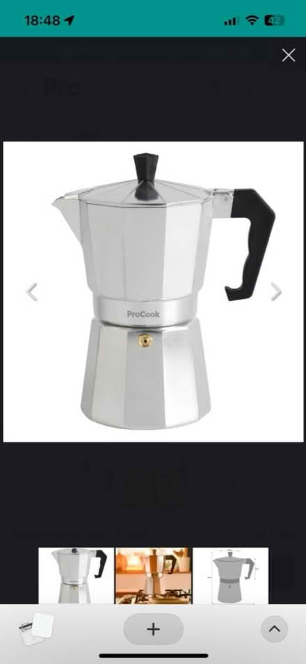 Photo of Moka pot coffee maker (BS5) #1