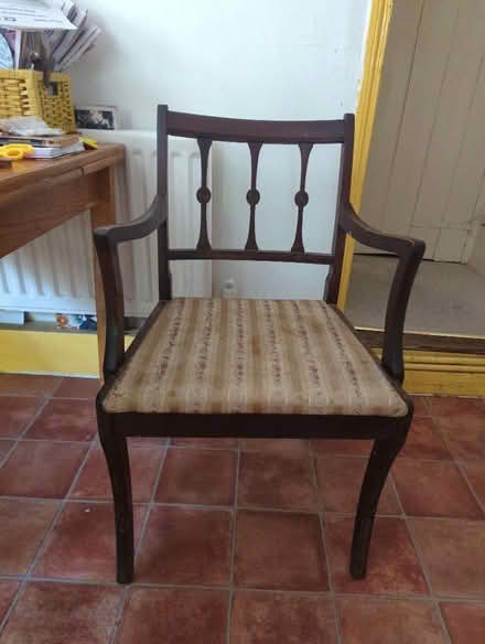 Photo of free Pair of nice (antique?) chairs with arm rests (Strawberry Hill TW11) #2