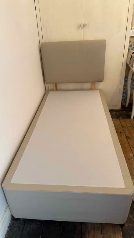 Photo of free Single divan bed (CR4 4HG) #1