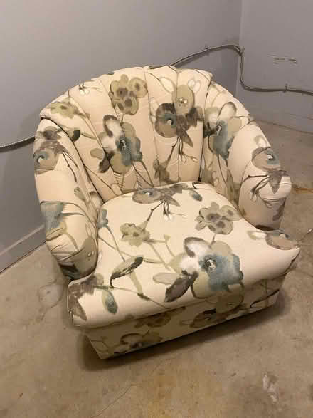 Photo of free Smaller Swivel Arm Chair (Fenton) #1