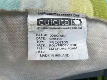 Photo of free Sunbed cushion (Northaw EN6) #2