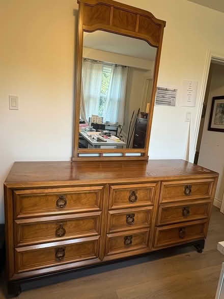 Photo of free Wooden dresser with mirror (North York) #1