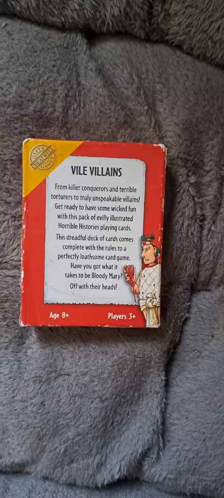 Photo of free Horrible histories card game (CR0) #2
