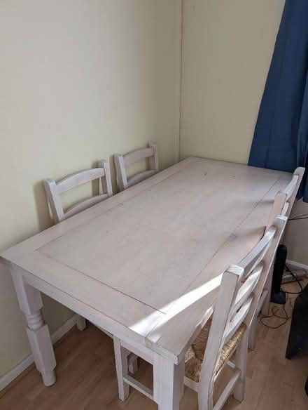 Photo of free Dining Table with 6 chairs (Downham BR1) #2