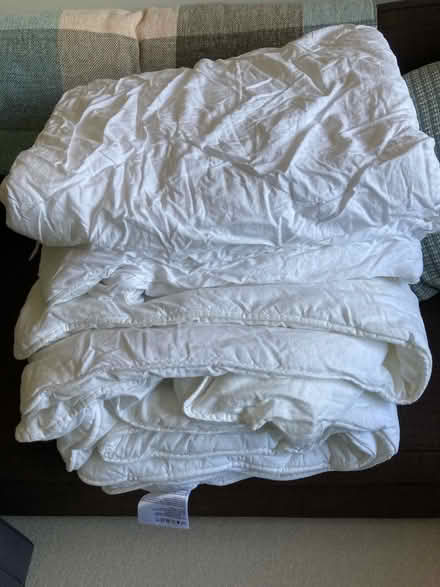 Photo of free 3 x single duvets (Denny Bottom TN4) #1