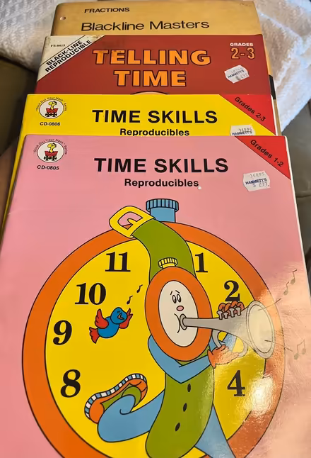 Photo of free Time and fractions books (Montgomery Township) #1