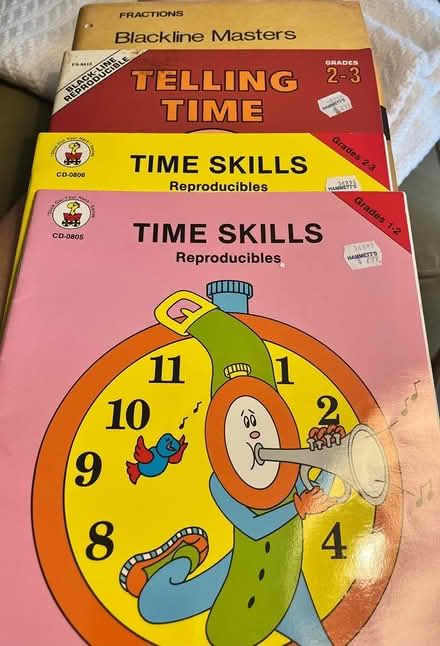 Photo of free Time and fractions books (Montgomery Township) #1