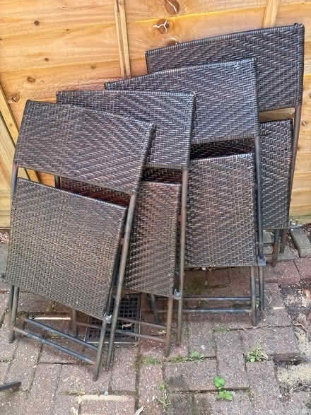 Photo of free 4 garden chairs (BR3) #1