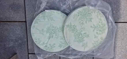 Photo of free Two patio chair cushions (DE7) #1