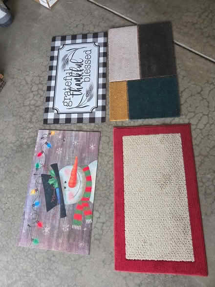 Photo of free Assorted door mats (Aurora) #3
