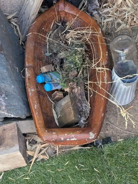 Photo of free Garden small slab bits and boat (Winklebury RG23) #1