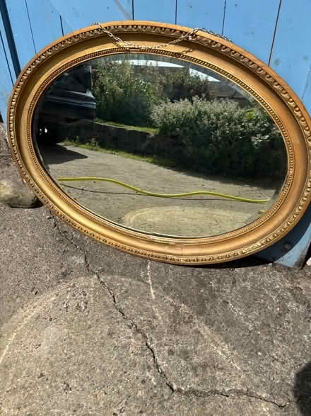 Photo of free Oval mirror (Whashton Green DL11) #2