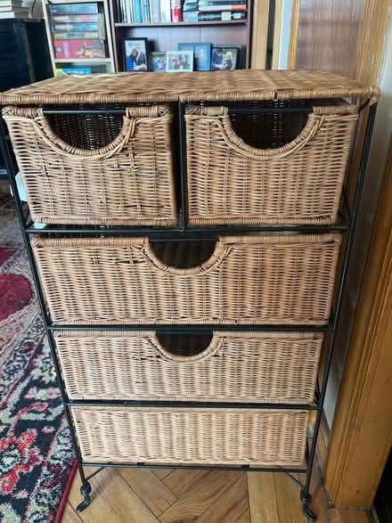 Photo of free wicker dresser (Bay Ridge) #1