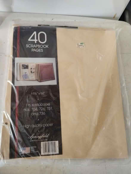 Photo of free Vintage Scrapbook pages (Darien) #1