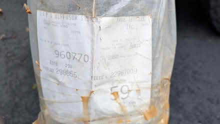Photo of free 6ft roll of heavy grey material (Chesapeake Beach) #2