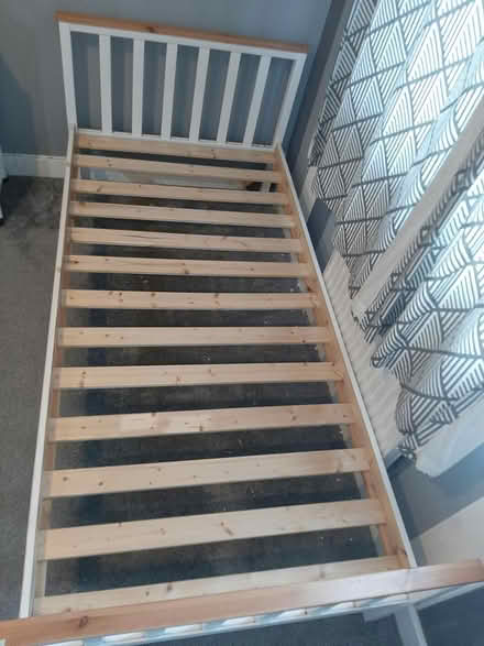 Photo of free Single wooden bed frame (Birmingham B19) #2