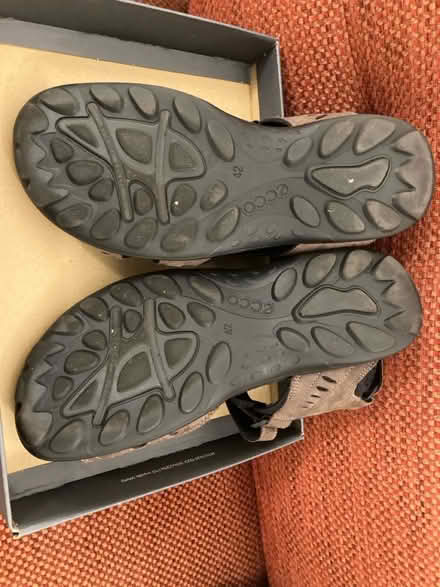 Photo of free Ecco size 42 suede leather sandals (Acton W3) #2
