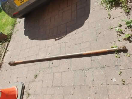 Photo of free Long curtain pole - brass (Bruntsfield EH10) #1