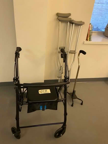 Photo of free Walker, Crutches, and Stability Can (Washington Heights) #2