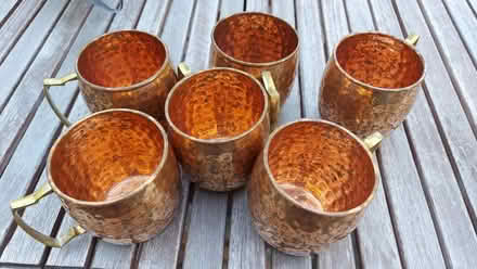 Photo of free 6x copper moscow mule mugs (Berrylands KT5) #1