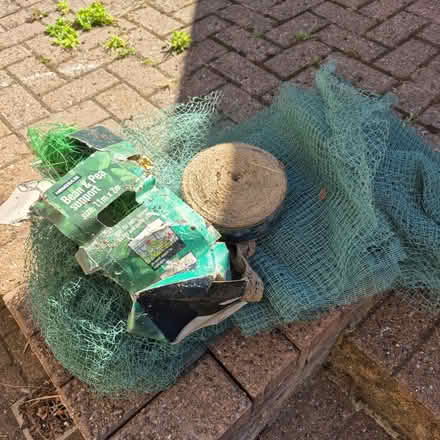 Photo of free Garden netting and jute strip (ME15 Wheatsheaf Close) #1