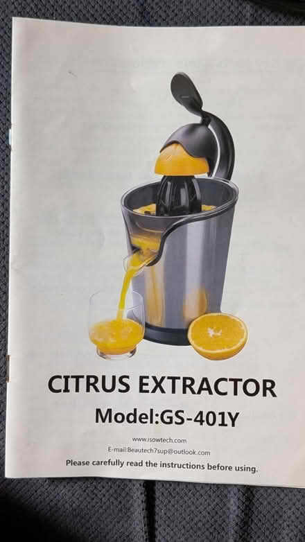 Photo of free Citrus juicer (Upper Marlboro, MD (Marlton)) #2