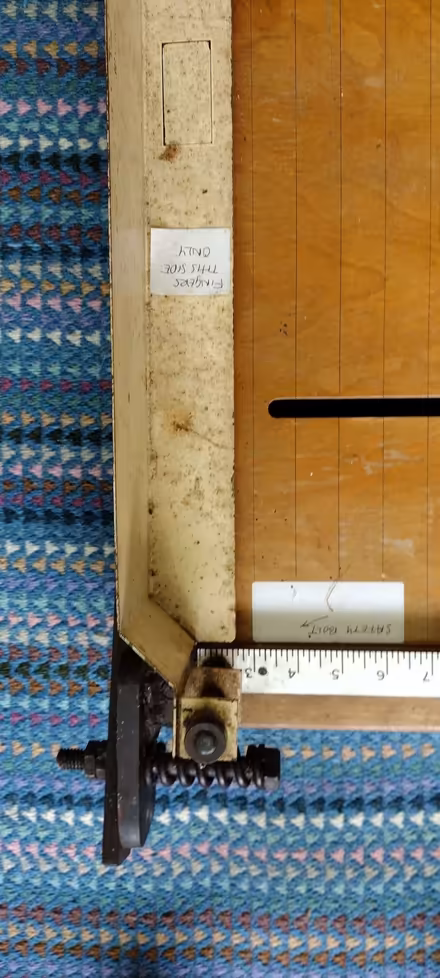 Photo of free large paper guillotine (West Marina TN38) #2