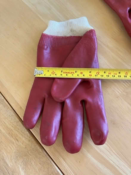 Photo of free PVC coated gloves (Ifton Heath SY11) #3