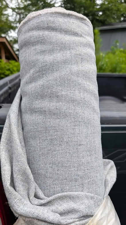 Photo of free 6ft roll of heavy grey material (Chesapeake Beach) #1