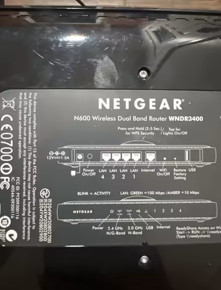 Photo of free Netgear N600 WiFi router (Rockville) #2