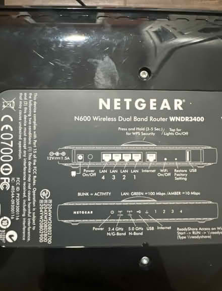Photo of free Netgear N600 WiFi router (Rockville) #2