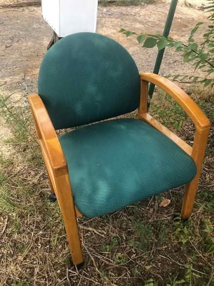 Photo of free Excellent wood office chair (Casa Solana, near Co-Op) #1