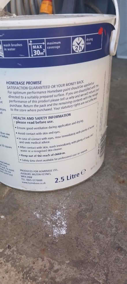 Photo of free Homebase duracoat classic cream (paint) (Risinghurst OX3) #3