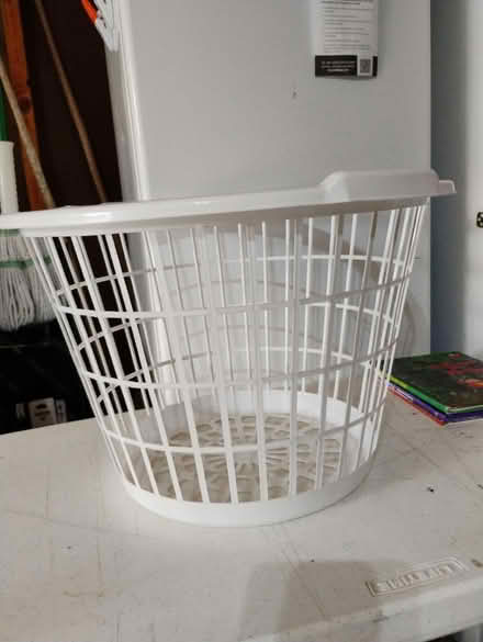 Photo of free Plastic laundry basket (Darien) #1