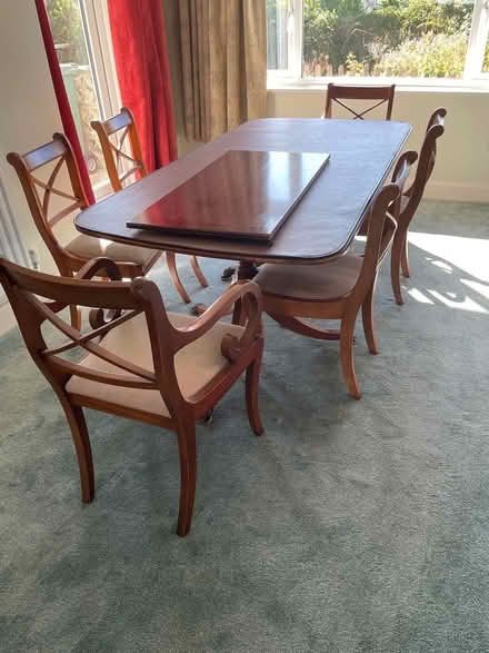 Photo of free Dining table and 6 chairs (Parkstone BH12) #1