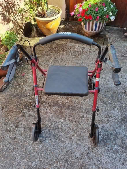 Photo of free Four wheel Rollator Walker (Harefield SO19) #1